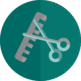 Velvet Edge Barber Shop Logo